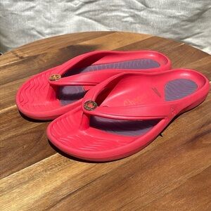 Tony Little Cheeks Healthy Lifestyle Sandal Gel Footbed